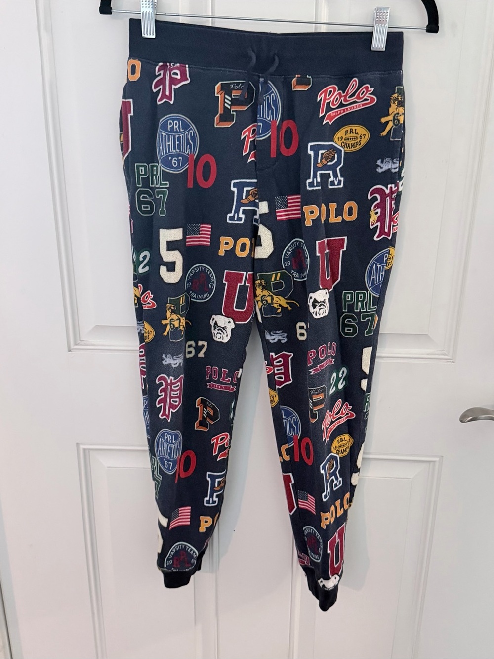 Polo Ralph Lauren Joggers M (10/12) | Varsity Logo Fleece